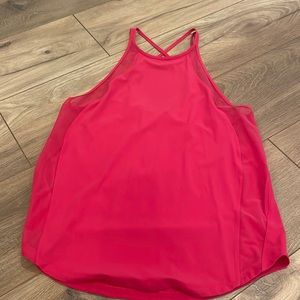Lululemon tank size 6 pink